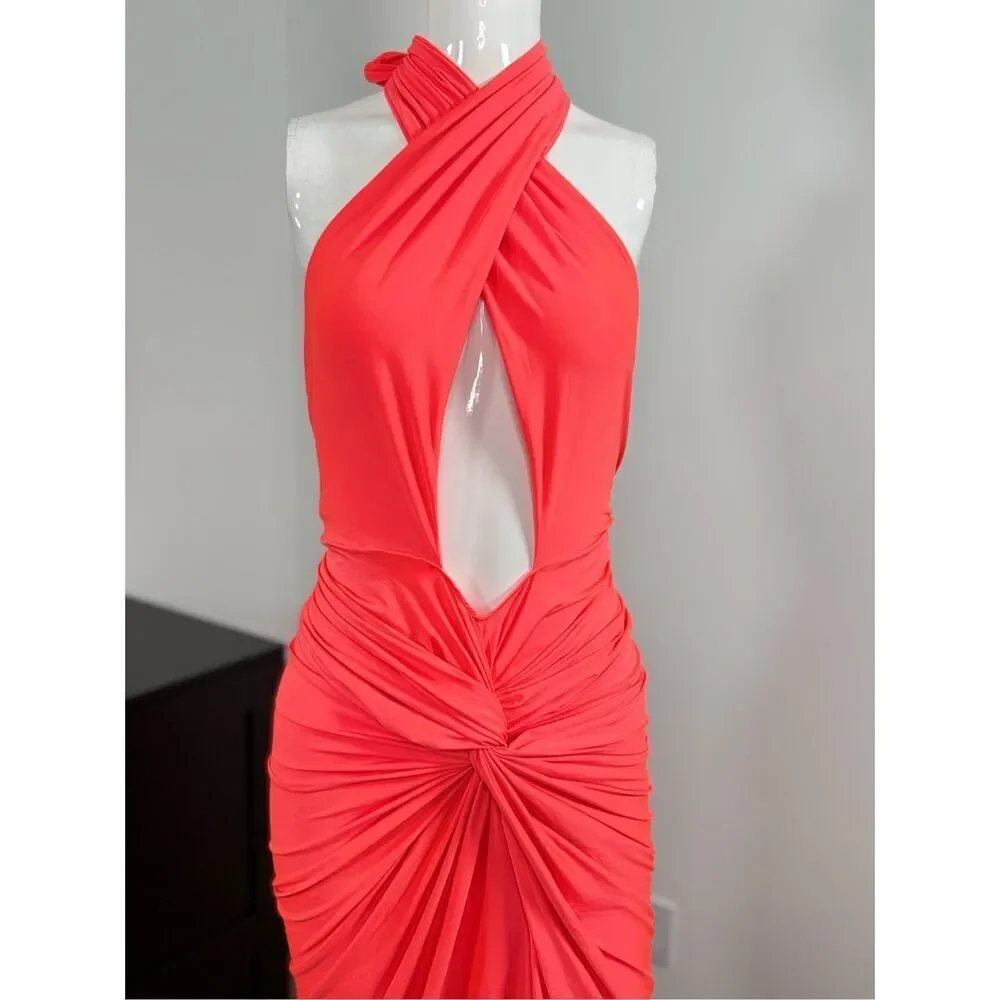 Baobab Kena stretch jersey midi dress Size Small